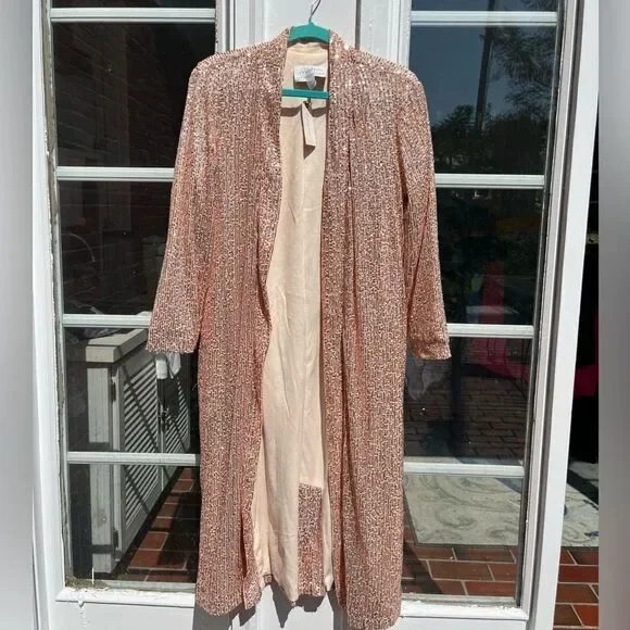 Anthropologie Mare Mare Sequin Duster NWT